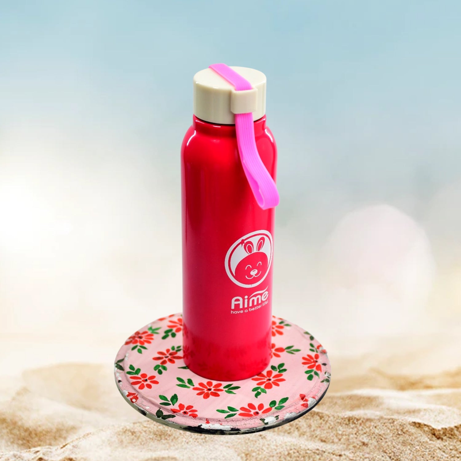 6452 320ML plain print Stainless Steel Water Bottle for Office, Home, Gym, Outdoor Travel Hot and Cold Drinks DeoDap 6452 320ML plain print Stainless Steel Water Bottle for Office, Home, Gym, Outdoor Travel Hot and Cold Drinks DeoDap
